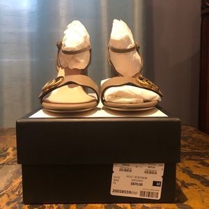 Brand new Authentic Gucci Double G mid heel sandal